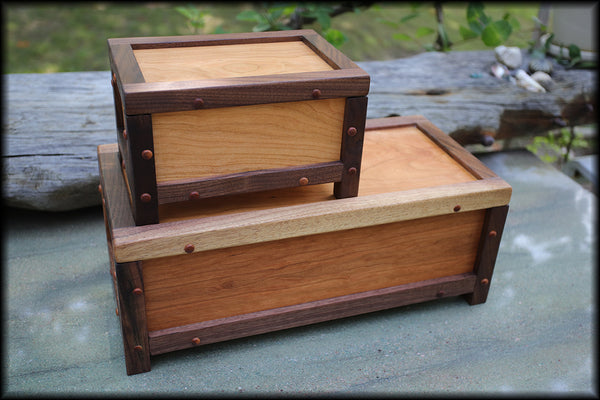 Manawood Lifebox Mini #001 - Cherry & Walnut