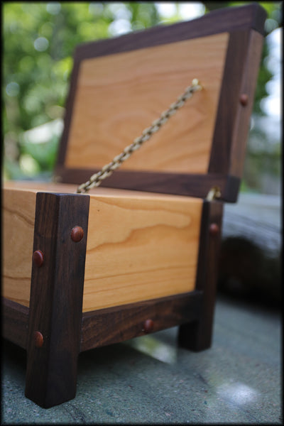 Manawood Lifebox Mini #001 - Cherry & Walnut